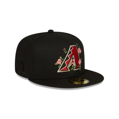 Sapca New Era Arizona Diamondbacks MLB Bloom 59FIFTY Fitted - Negrii